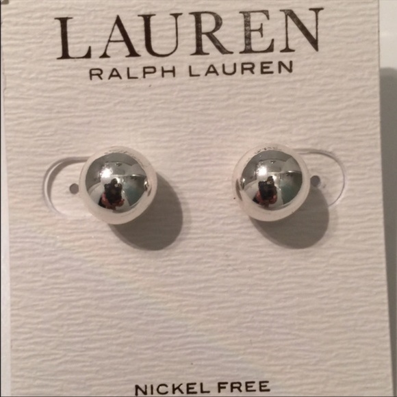 Lauren Ralph Lauren Jewelry - Lauren Ralph Lauren Silver Ball Stud Earrings